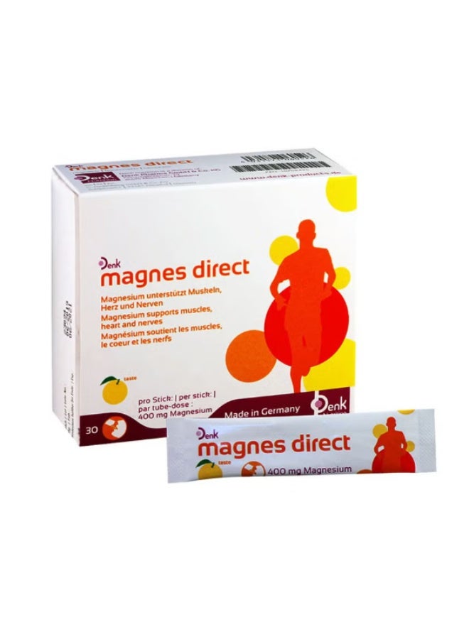 Magnes Direct 400Mg Oral Sachet 30'S